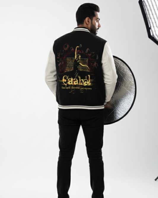 The Bollywood Glitch Unisex Varsity Jacket