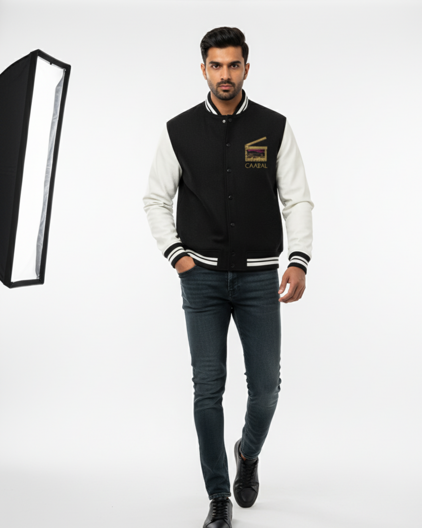 The Bollywood Glitch Unisex Varsity Jacket