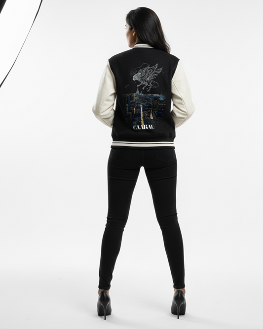 The Urban Mythos Unisex Varsity Jacket - Stylish Comfort for Every Occasion