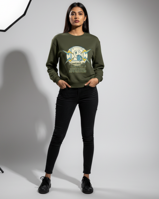 Powered By Sarcasm Unisex Sweatshirt