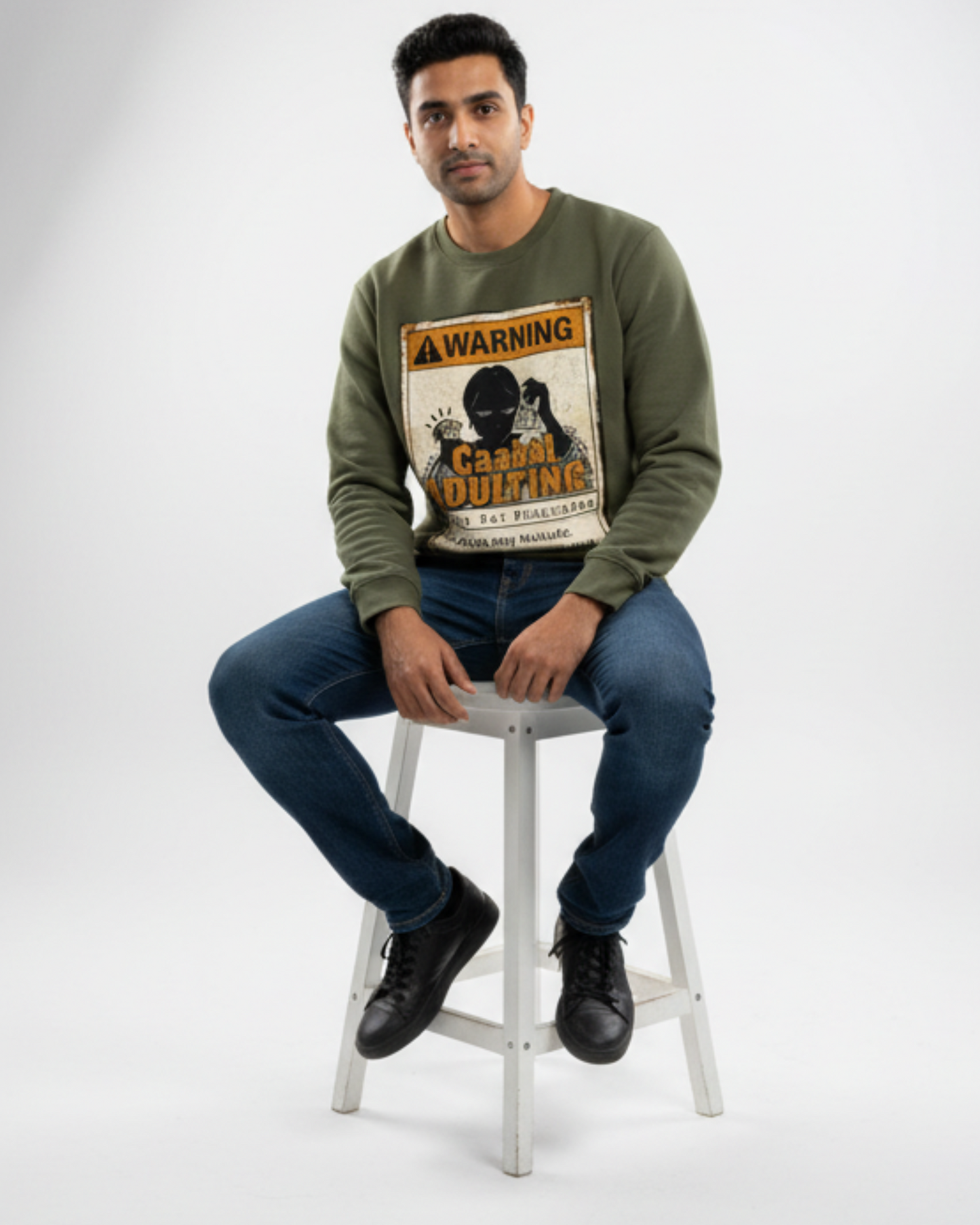Warning Adulting Unisex Sweatshirt