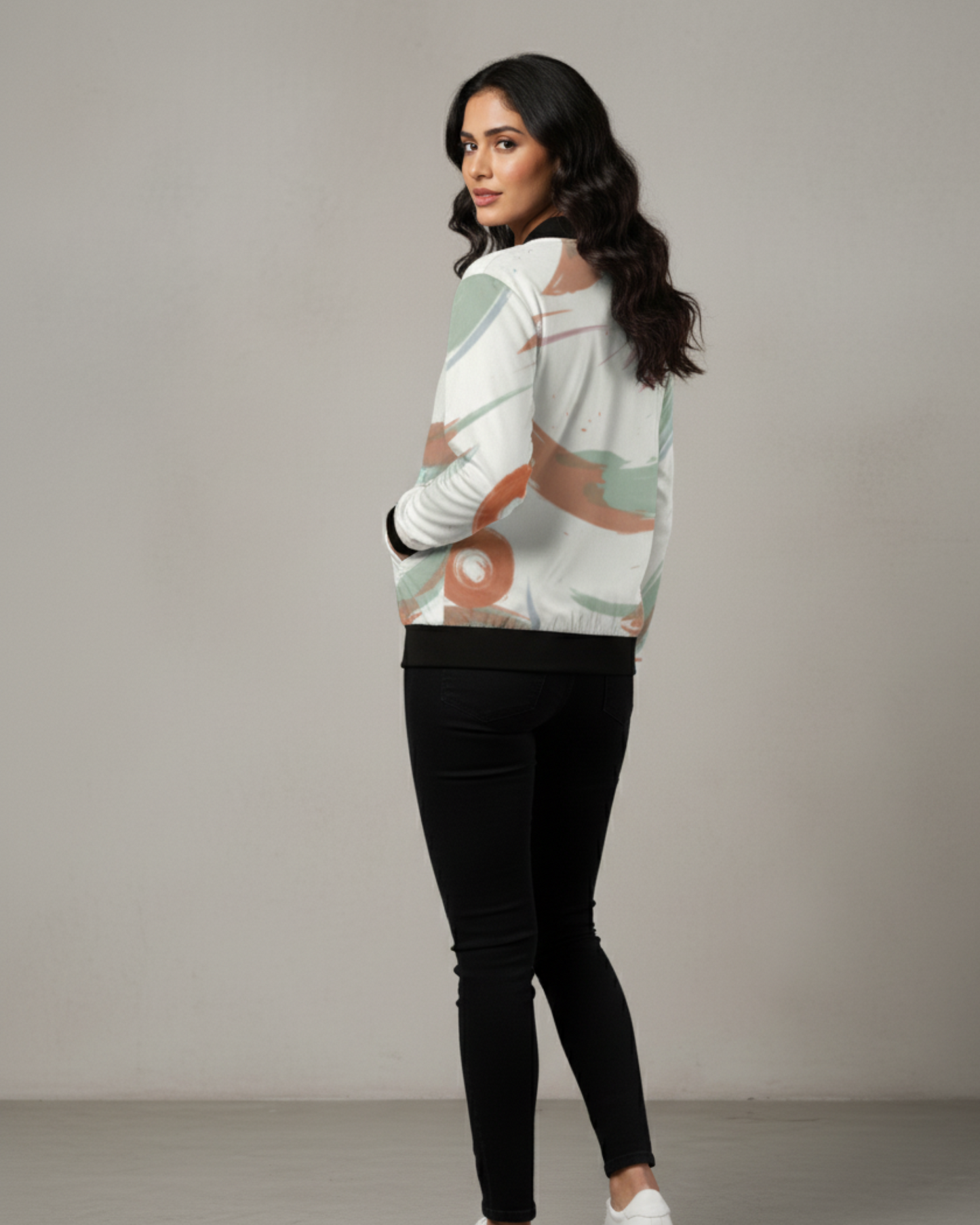 Artisan Swirl Unisex AOP Bomber Jacket