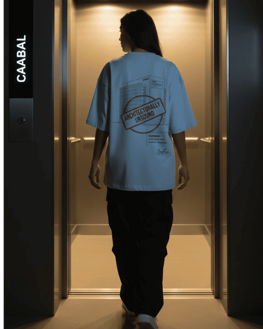 Architecturally Unsound Unisex Terry Oversized Tee