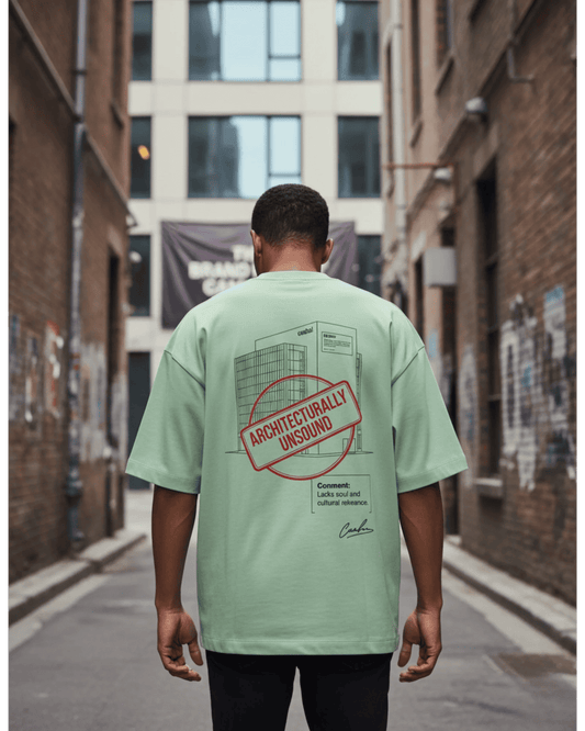 Architecturally Unsound Unisex Terry Oversized Tee