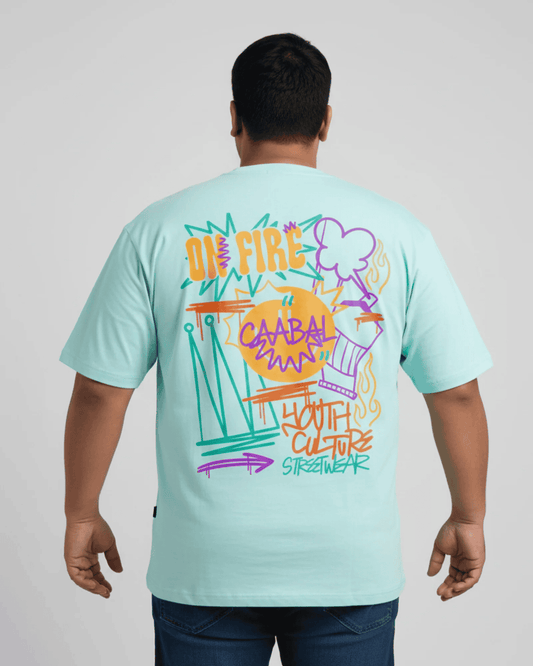 On Fire Unisex Classic Crew T-Shirt Upto 7xl