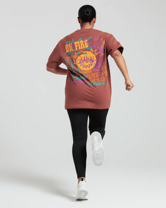 On Fire Unisex Classic Crew T-Shirt Upto 7xl