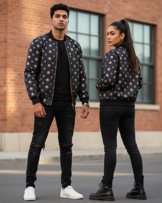 CAABAL Crown Unisex AOP Bomber Jacket - Up to 5XL