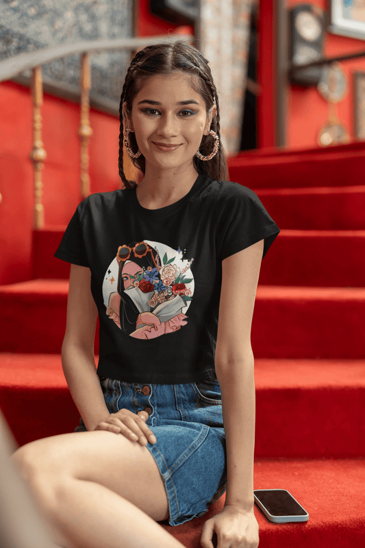 Blooming Beauty Women's Crop Top