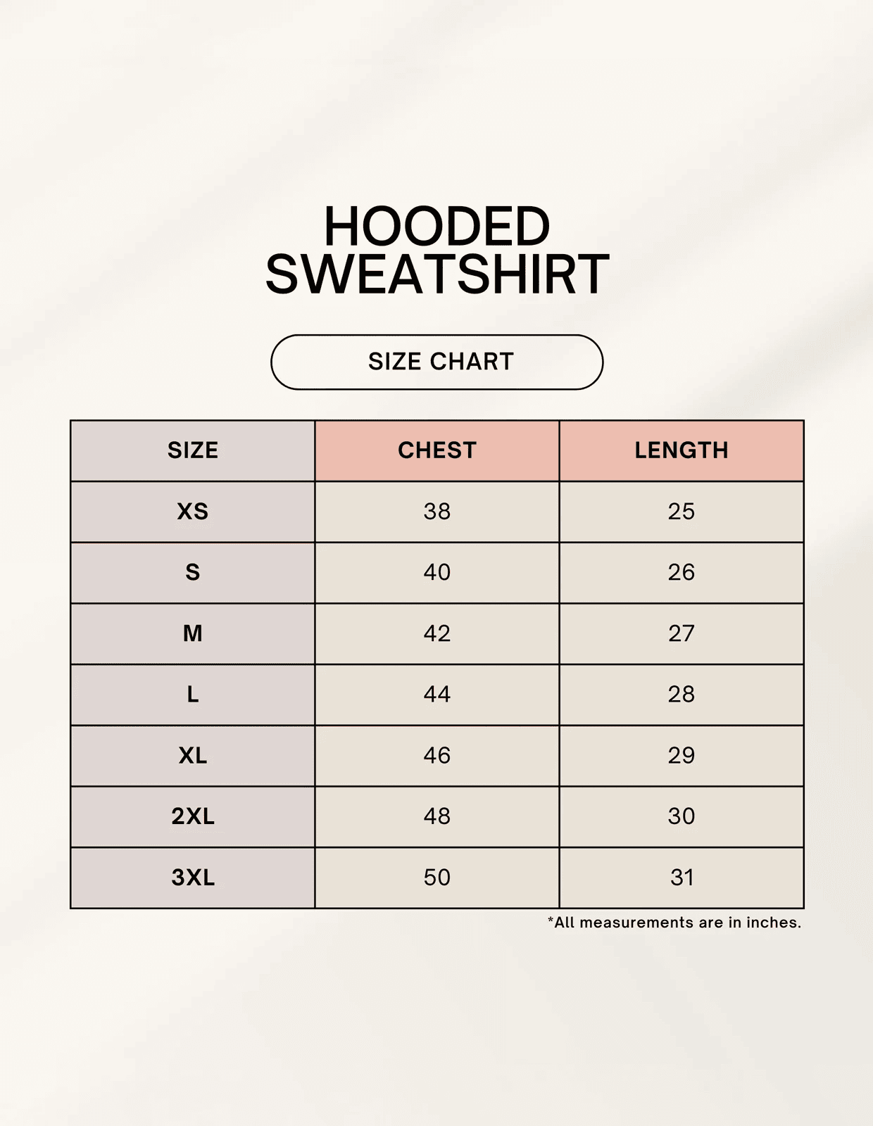 Color_Size Chart