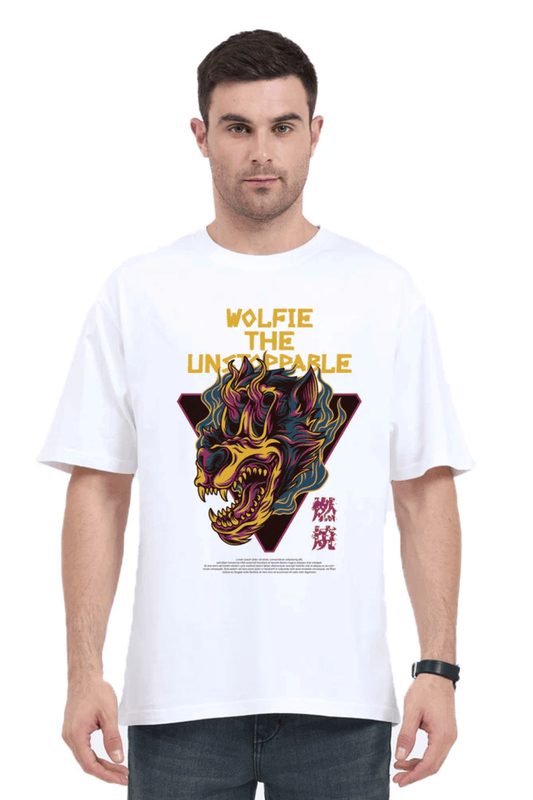 Oversized Comfort Tee - Wolf