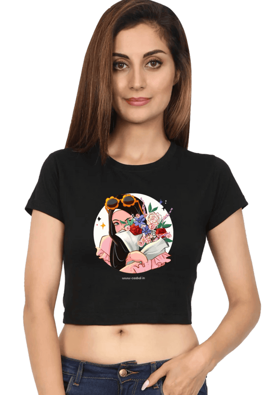 Blooming Beauty Women's Crop Top
