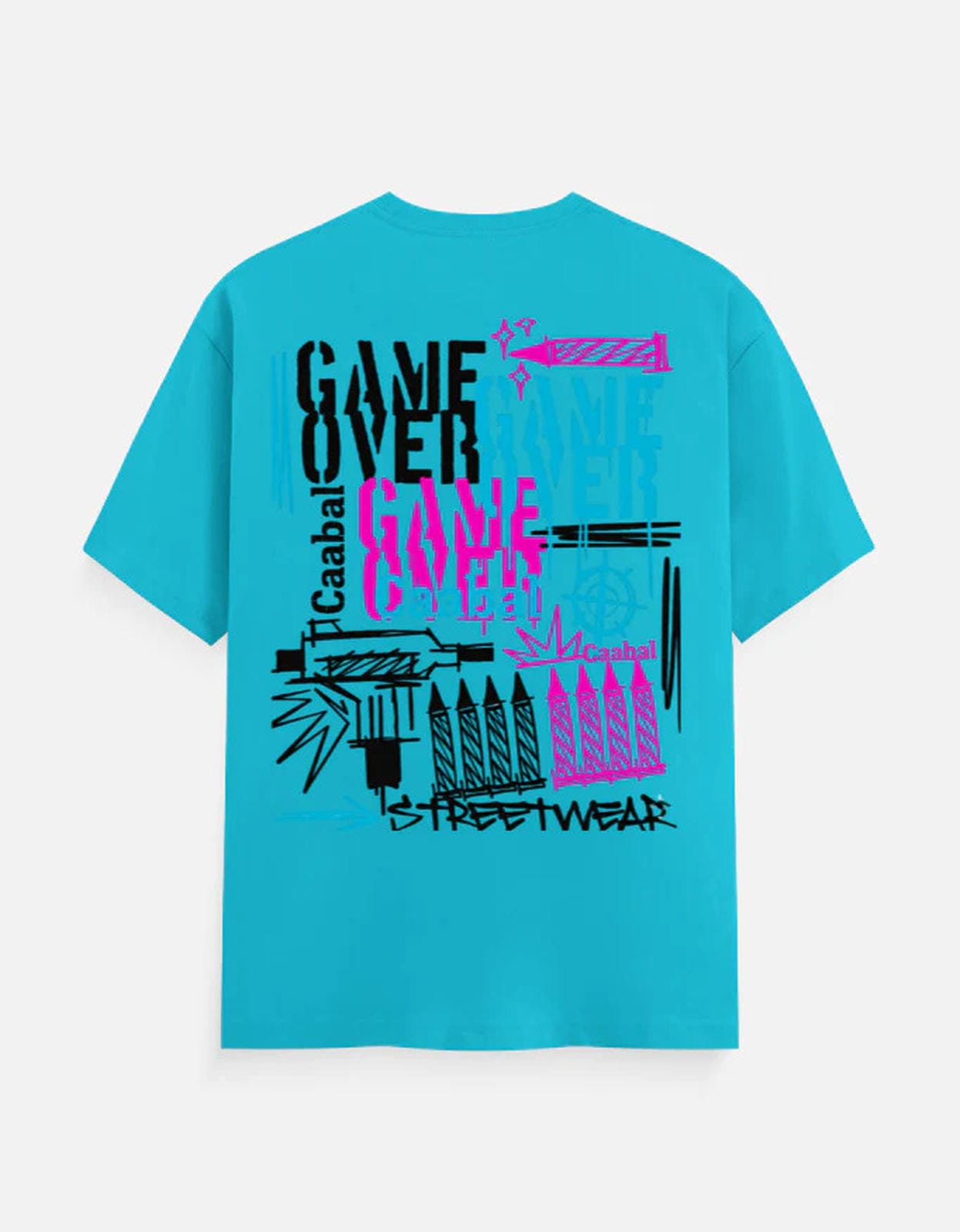 Game Over Unisex Classic Crew T-Shirt Up to 7XL