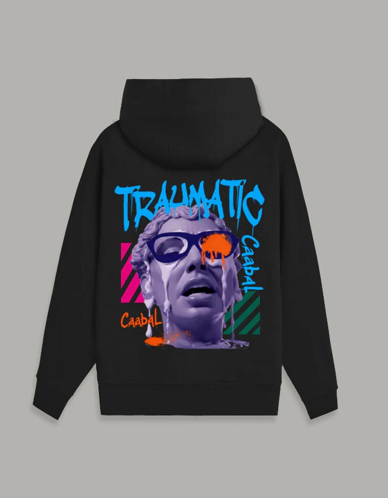 Traumatic Unisex Zip Hoodie - Comfort and Style for Everyone
