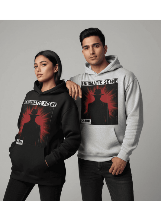 Enigmatic Scene Unisex Oversized Hoodie