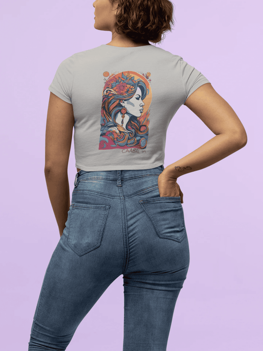 Rainbow Rebel Crop Top - Stand Out with Bold Style