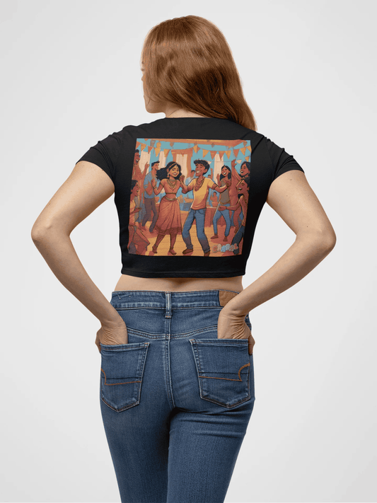 House Party Crop Top - Stylish & Comfortable for Your Gatherings