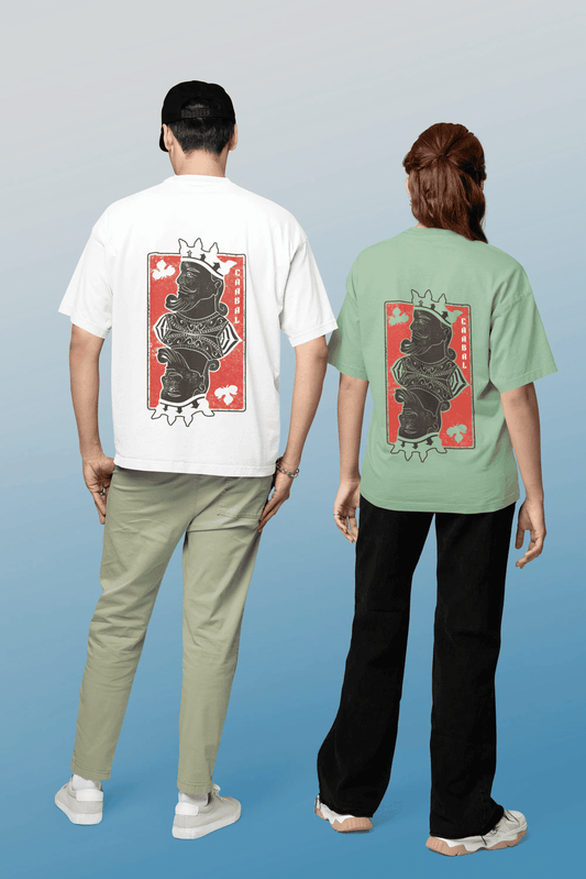 Rule the Game Unisex Terry Cotton Oversized Tee