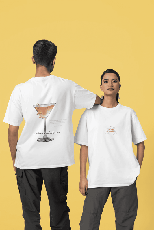 Cosmo Life Oversized Terry Cotton Tee