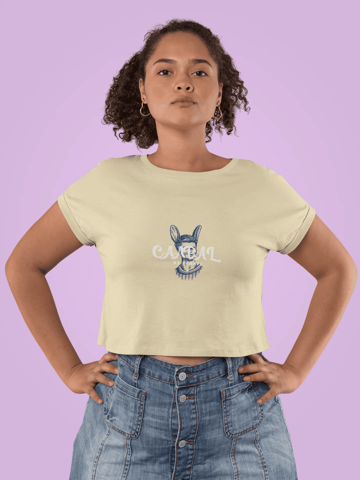 Caabal Signature Crop Top - Comfort Meets Style