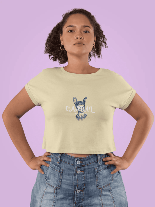Caabal Signature Crop Top - Comfort Meets Style