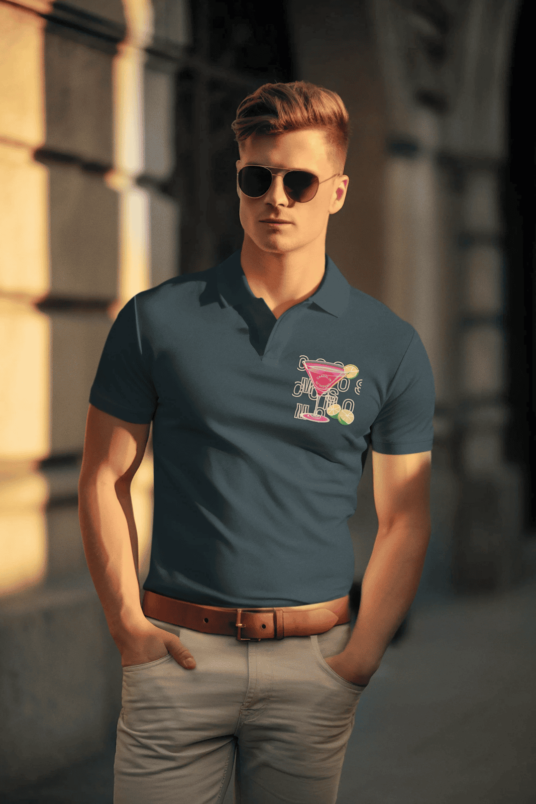 Cosmo Polo T-Shirt - Stylish Comfort for Any Occasion