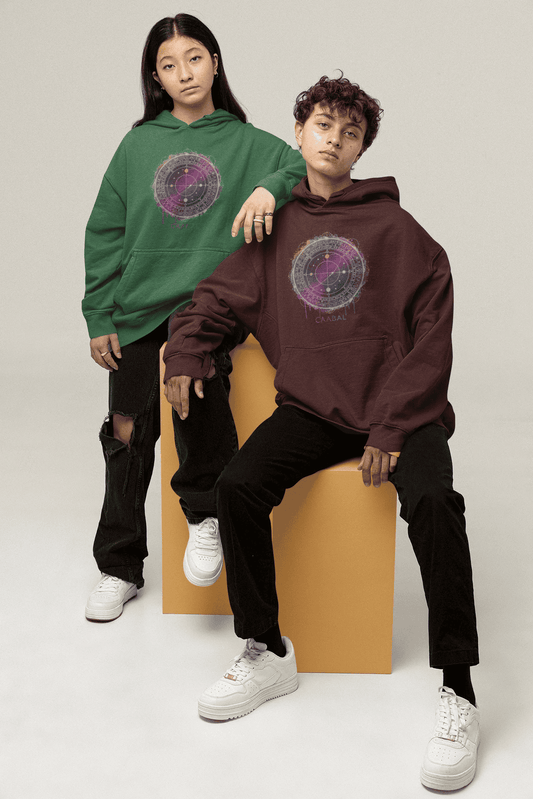 Planetary Alignment Unisex Oversized Hoodie