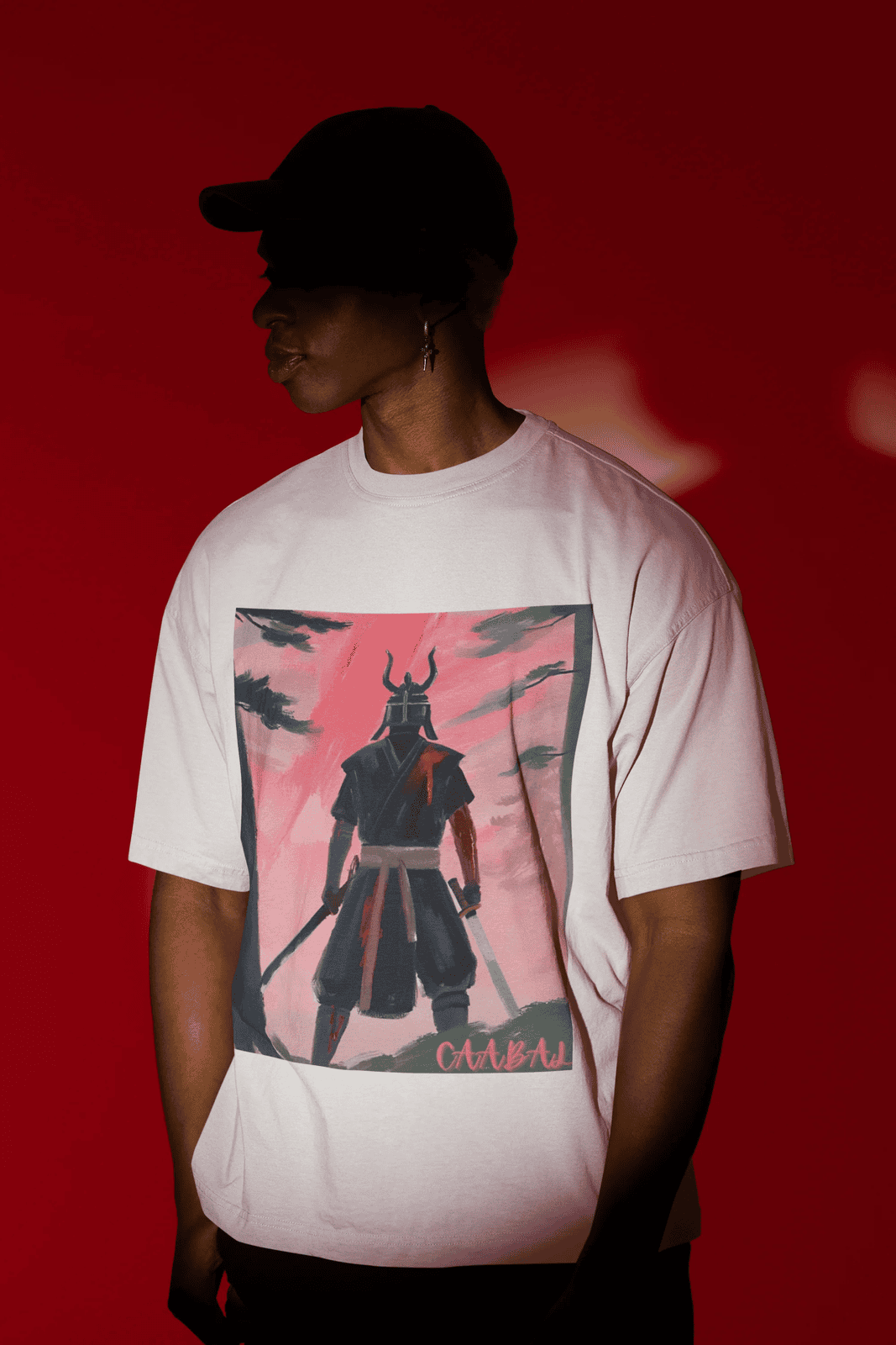 Kessen no Chi Terry Oversized Tee - Ultimate Comfort Meets Trendy Style