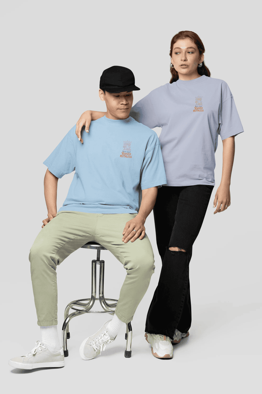 Rule the Game Unisex Terry Cotton Oversized Tee