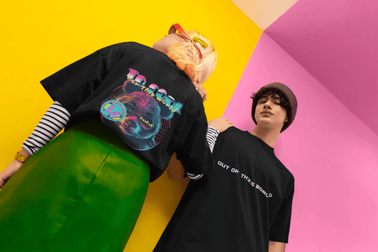 Out of This World Terry Cotton Oversized Tee