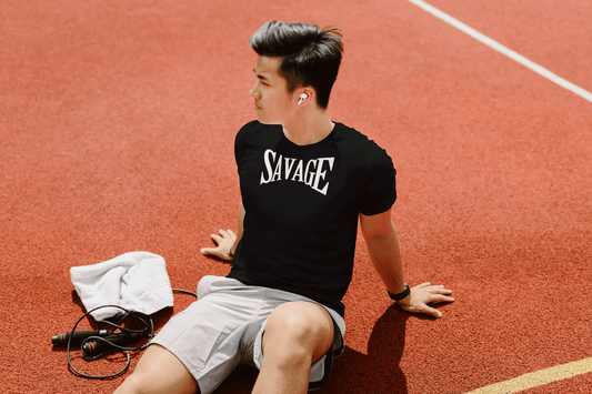 Savage Terry Cotton Tee - Ultimate Comfort & Style