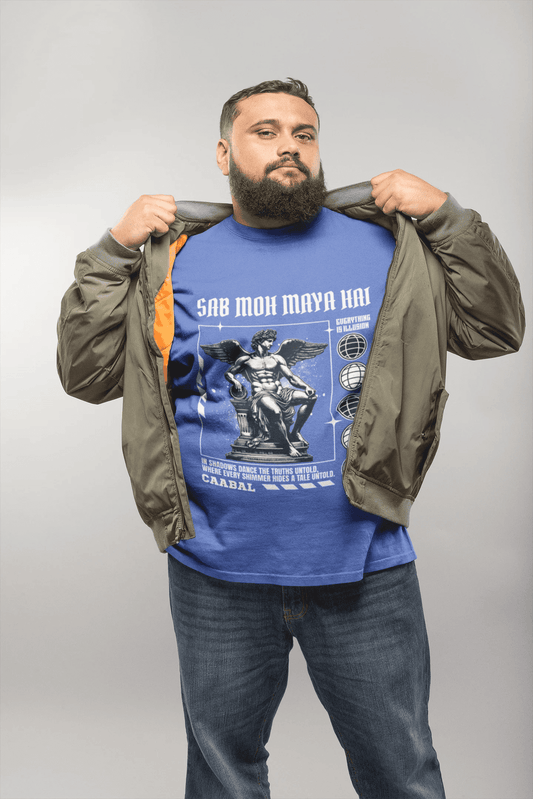 Sab Moh Maya Hain Plus Size T-Shirt (Up to 7XL)