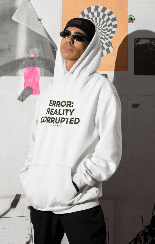 Error: Reality Corrupted Unisex Oversized Hoodie