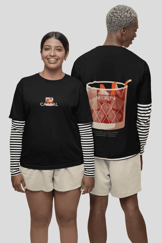 Negroni Oversized Terry Cotton Tee – Ultimate Comfort Meets Style