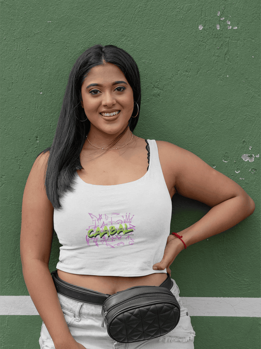Caabal Signature Crop Tank Tee