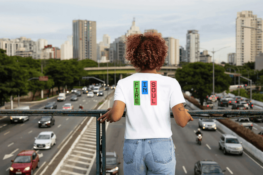 Fire In Soul Terry Cotton Tee - Comfort and Style Combined