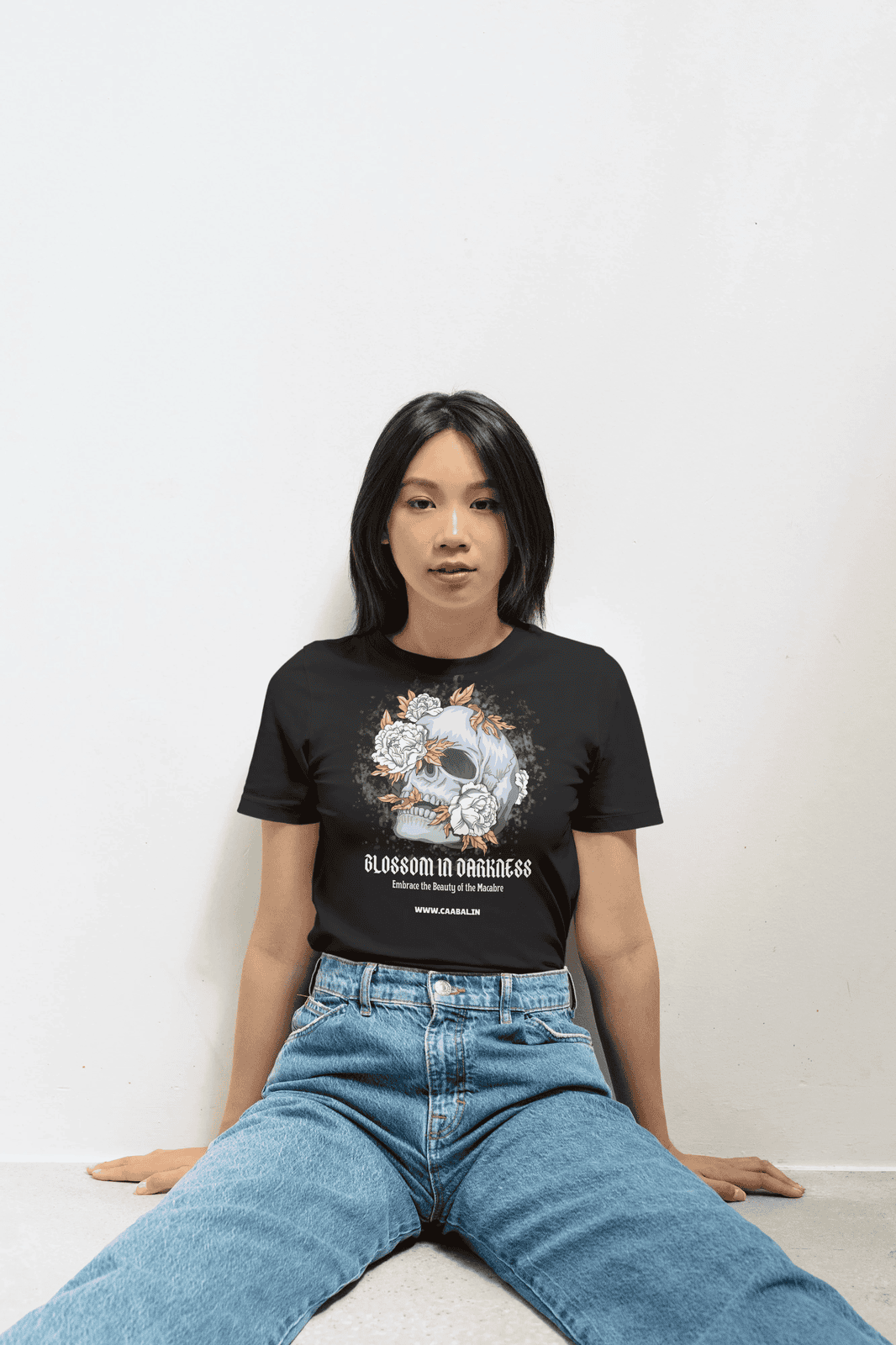 Blossom In Darkness Terry Cotton Tee