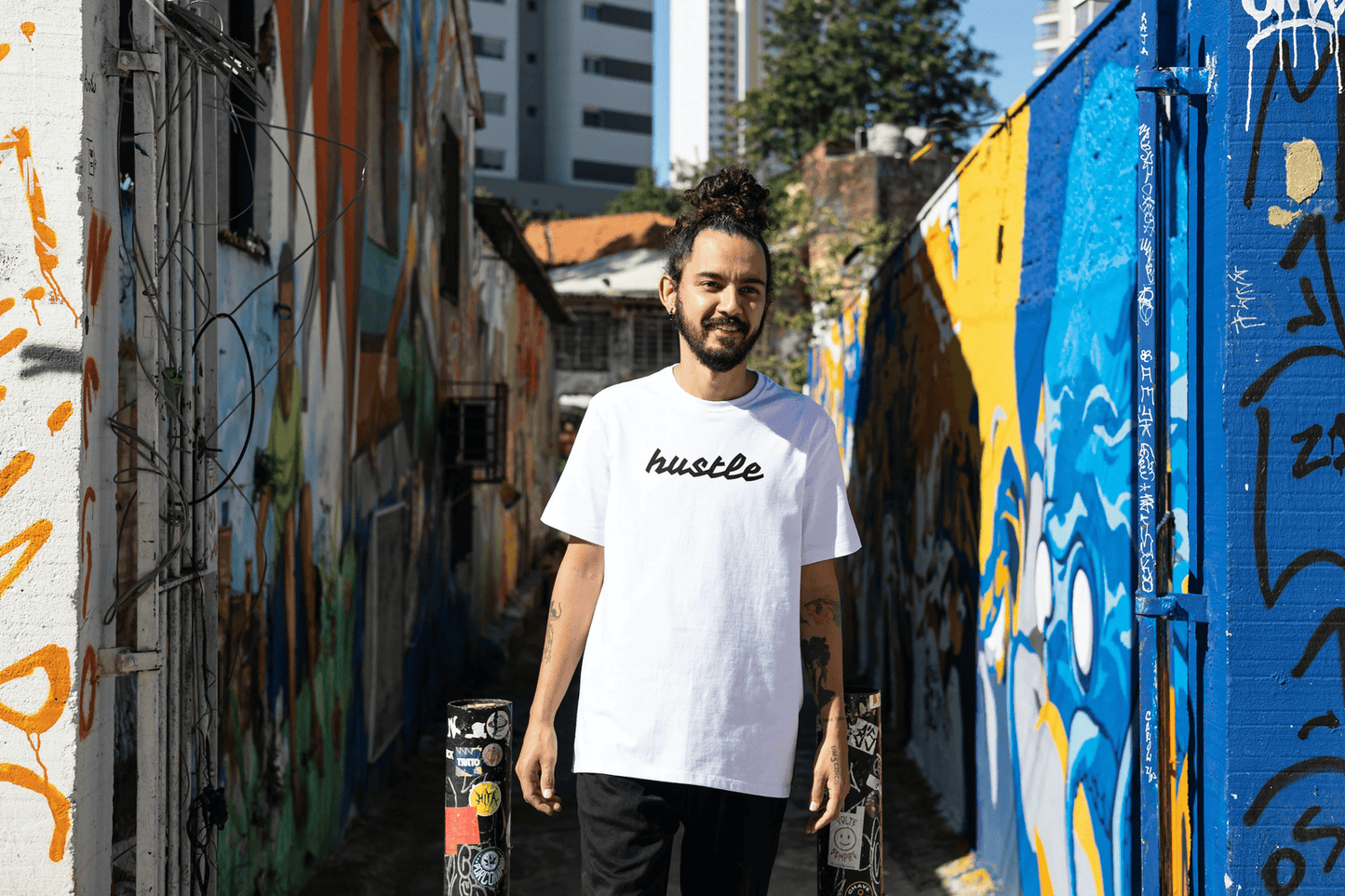 Hustle Terry Cotton Tee for Ultimate Comfort and Style