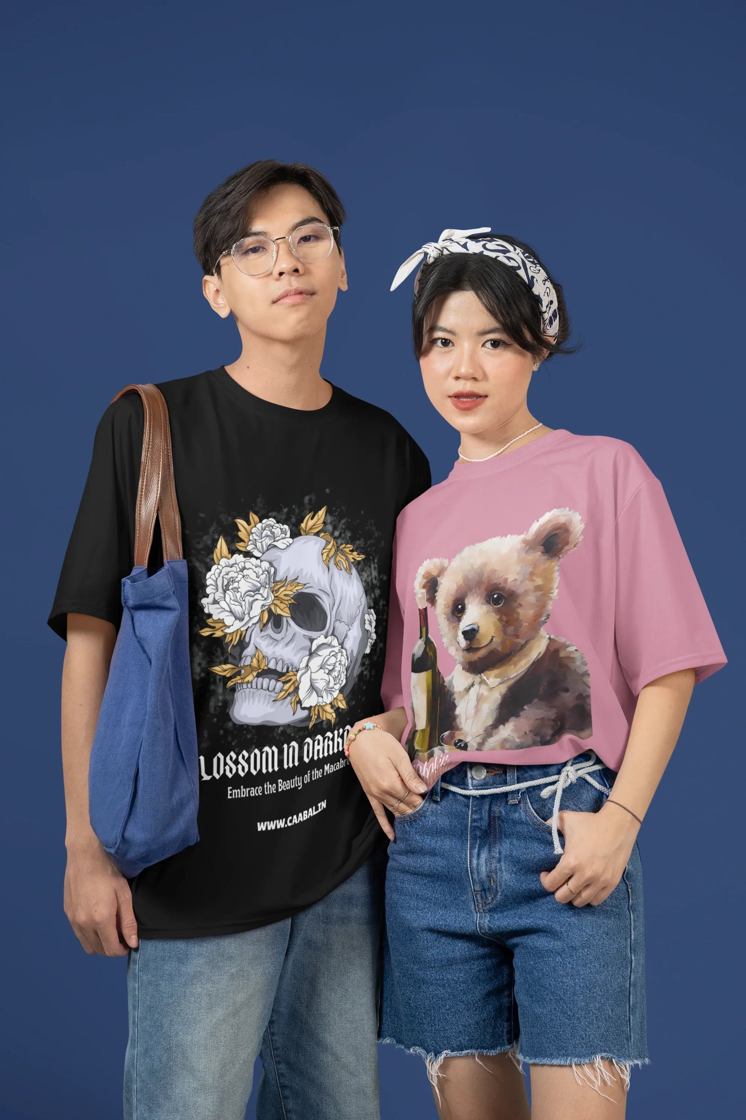 French Terry Cotton Oversized Tee
