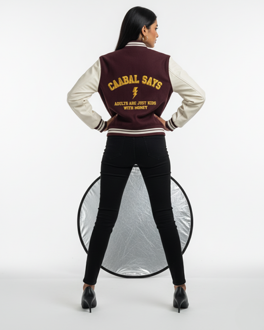 Caabal New Rules Unisex Varsity Jacket