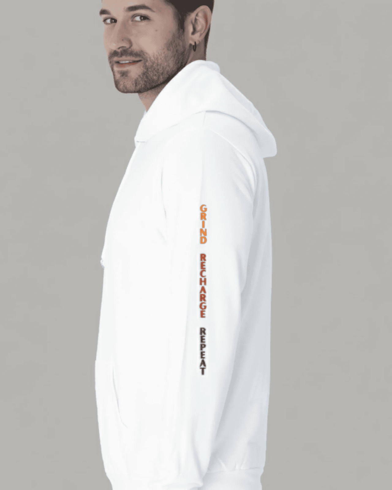 Grind. Recharge. Repeat. Unisex Hoodie