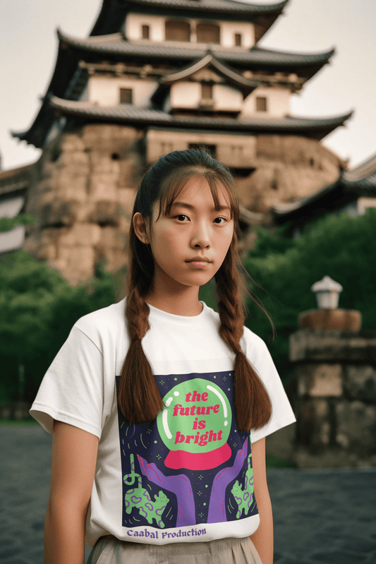The Future is Bright T-Shirt for Girls (0-13 Years)