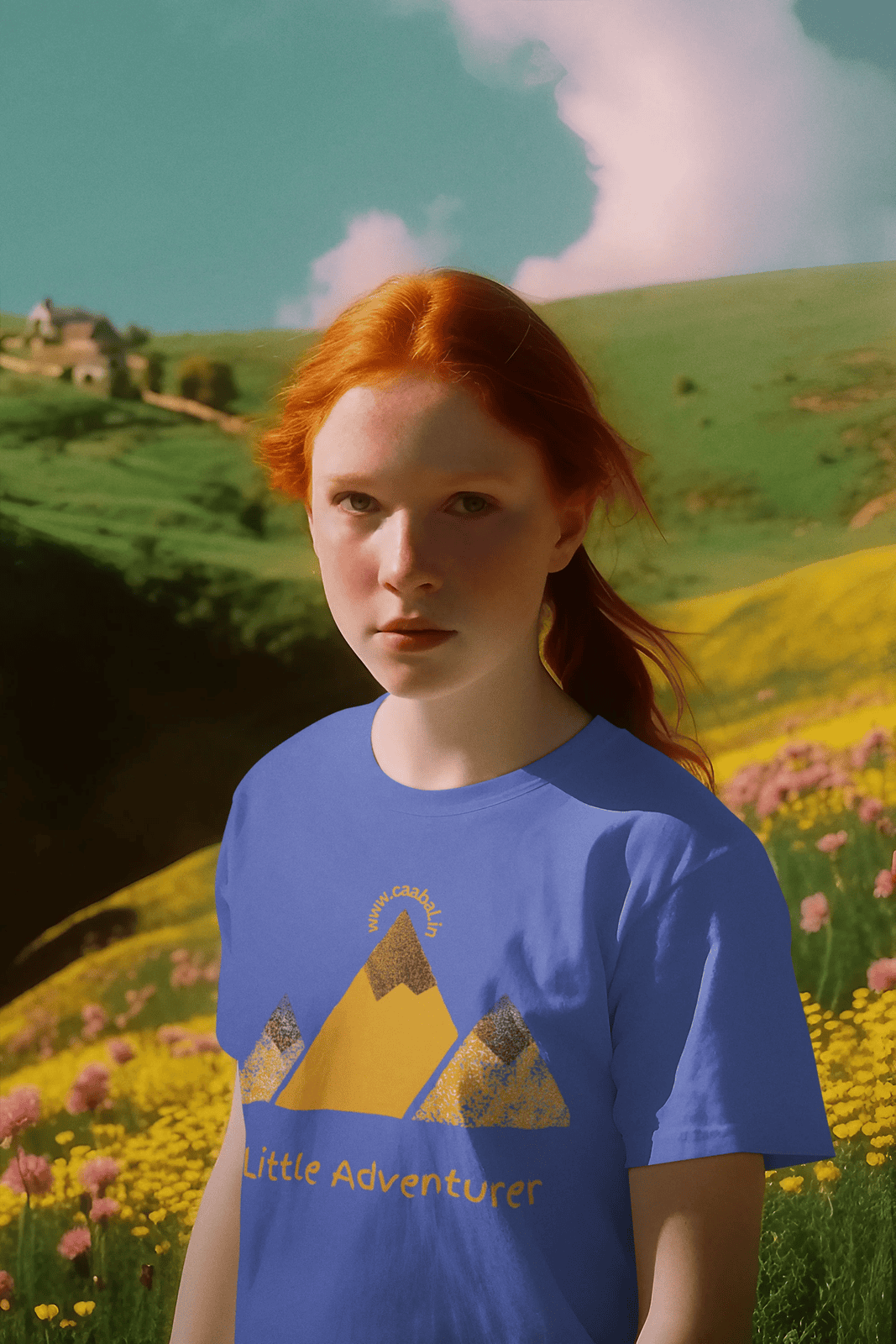 Little Adventurer T-Shirt for Girls (0-13 Years)