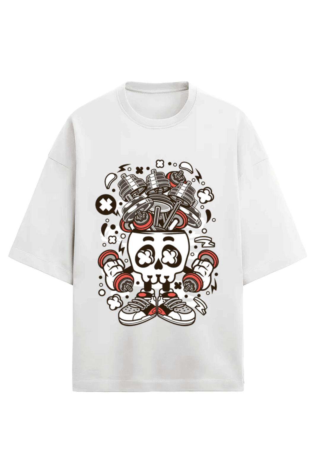 Terry Cotton Oversized T-Shirt - Ultimate Comfort and Style