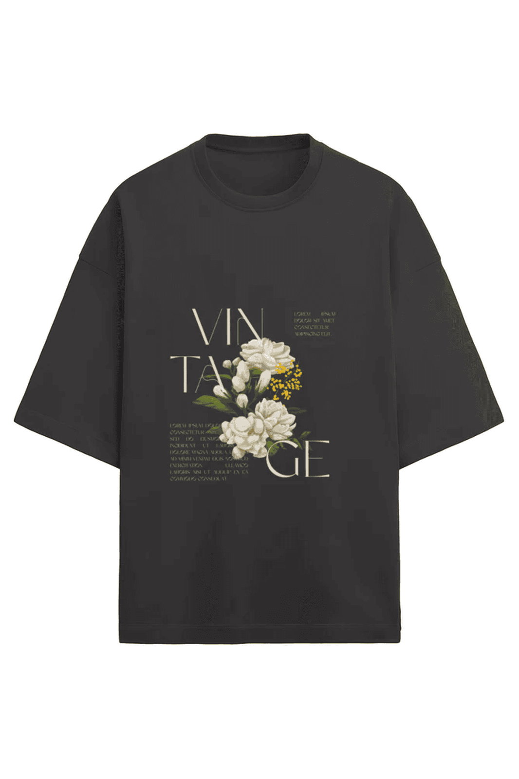 Soft Terry Cotton Oversized T-Shirt for Ultimate Comfort