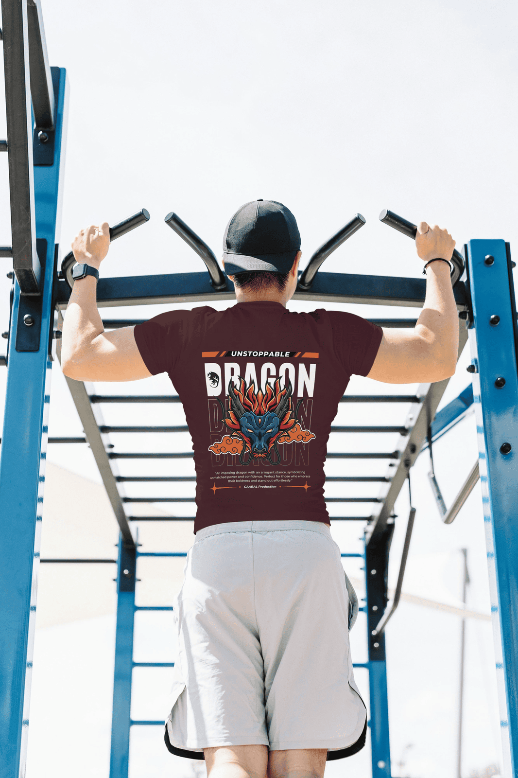 Unstoppable Dragon Terry Cotton T-Shirt