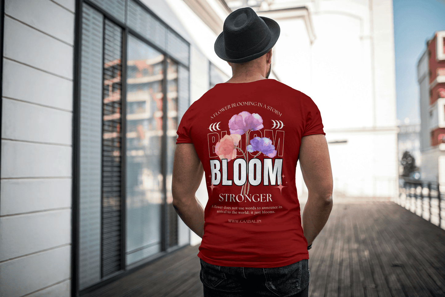 Bloom Terry Cotton Tee - Vibrant & Comfortable T-Shirt