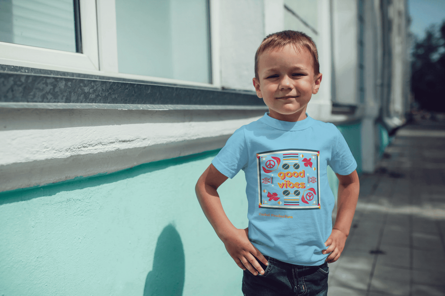 Good Vibes Only T-Shirt for Boys (0-13 Years)