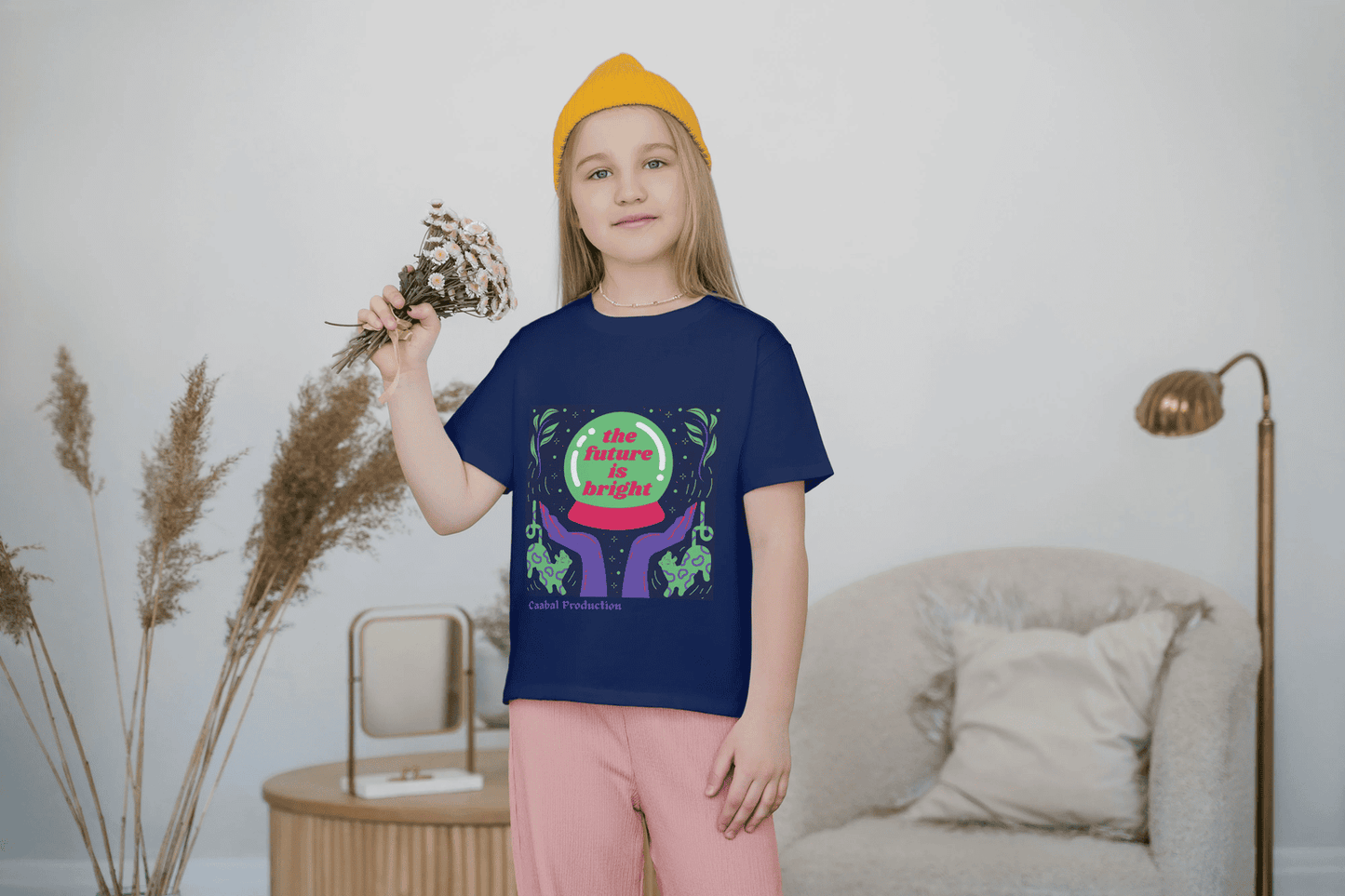 The Future is Bright T-Shirt for Girls (0-13 Years)