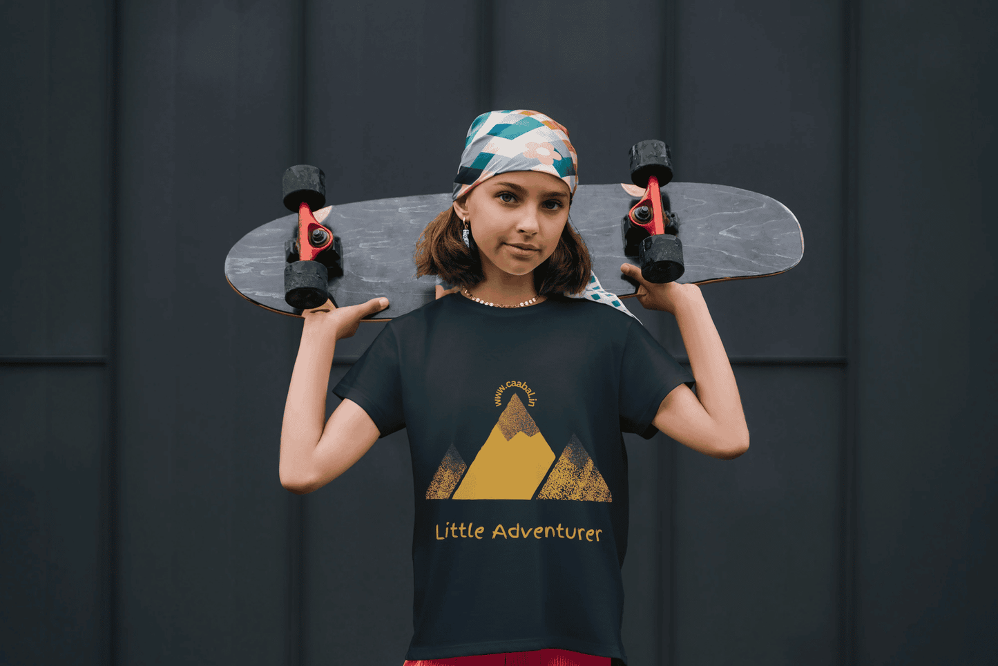 Little Adventurer T-Shirt for Girls (0-13 Years)
