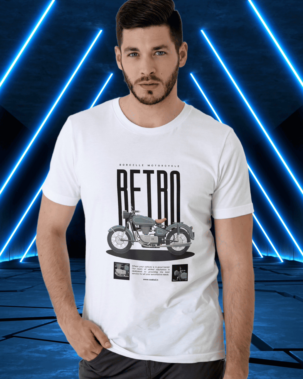 Retro Terry Cotton Oversized T-Shirt